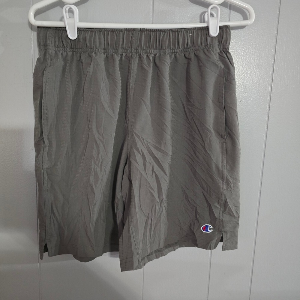 Champion Athletic Shorts Mens S Gray‎ Elastic Waist Performance Gym Running